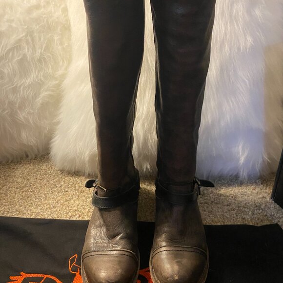 Freebird by Steven ROADEY Leather Strappy Boots - Picture 13 of 15